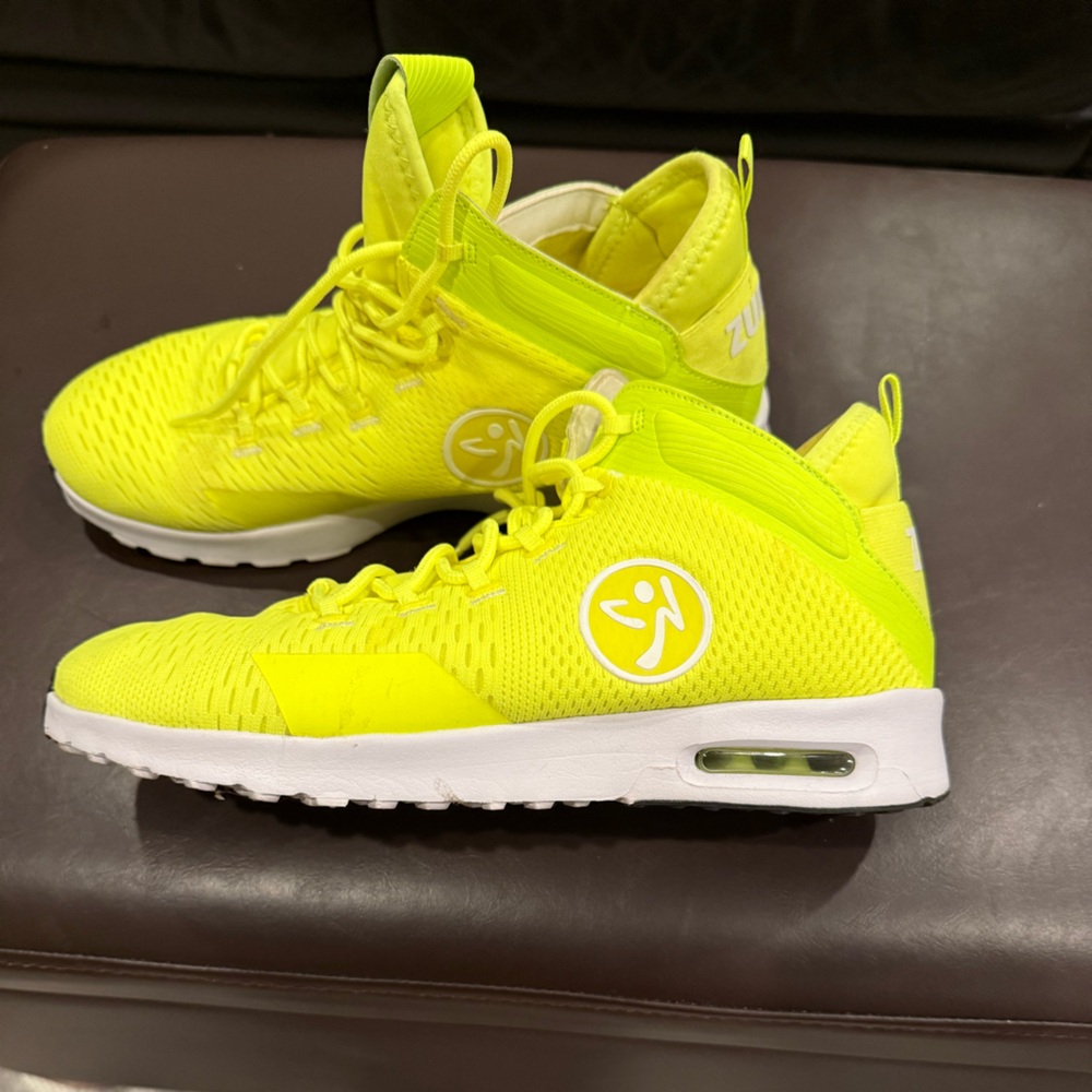 Zumba Fitness Neon Yellow Sneakers